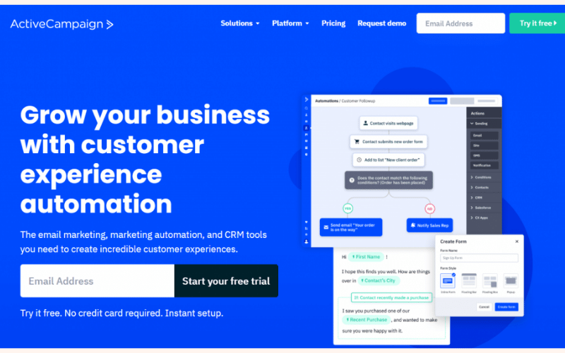 Active Campaign - CRM cho B2B hàng đầu thế giới