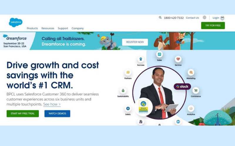Salesforce CRM - CRM B2B tích hợp AI mạnh mẽ