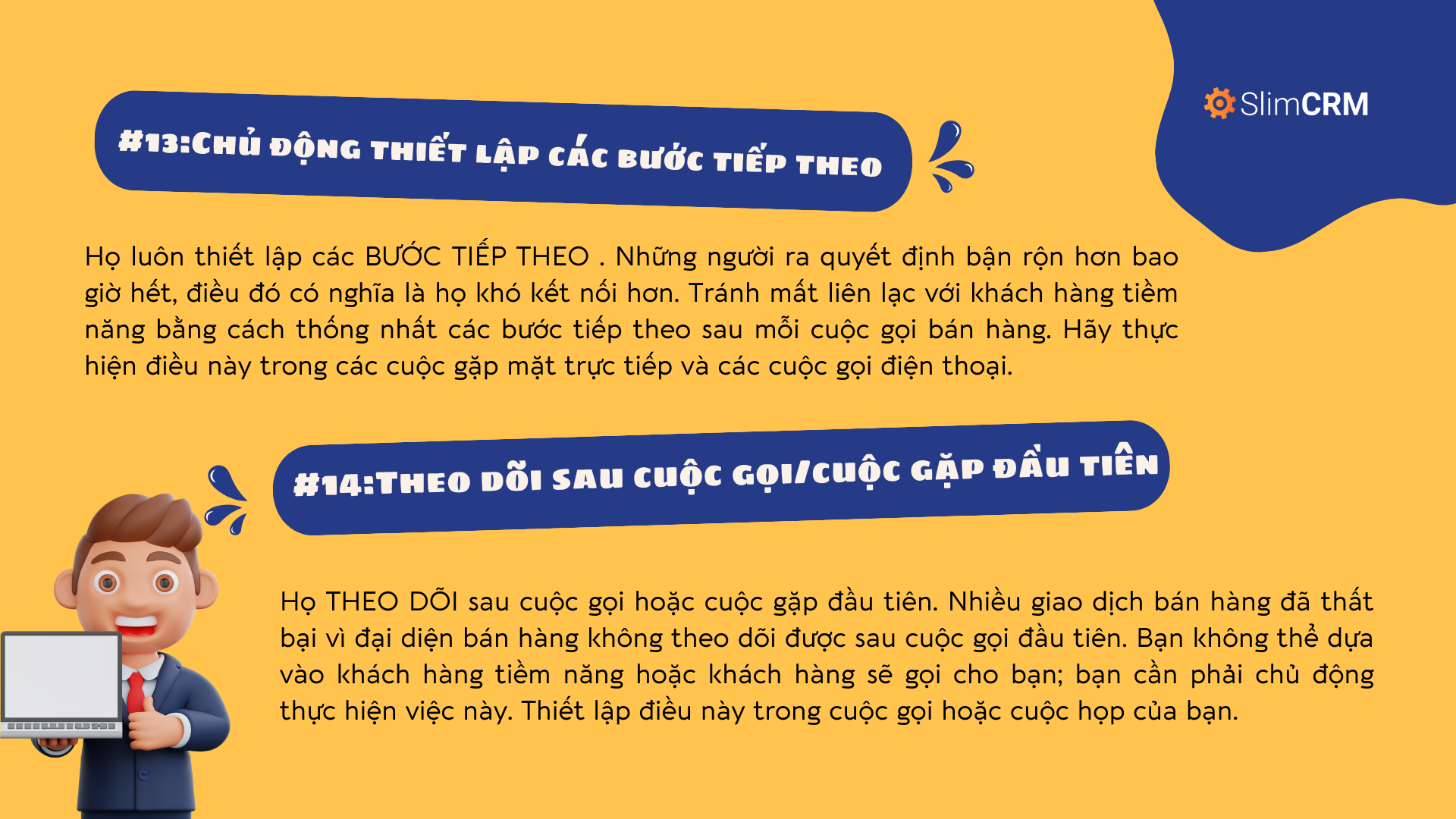 Người bán hàng giỏi nhất luôn chủ động trong mọi tình huống