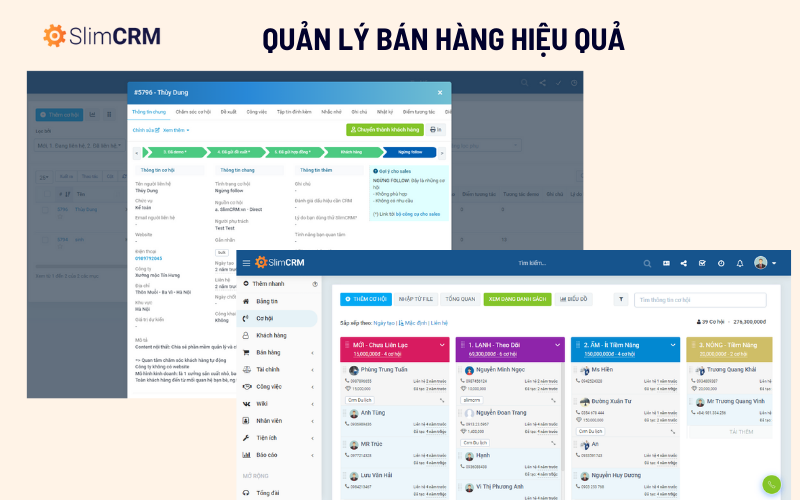 Tăng hiệu quả bán hàng: