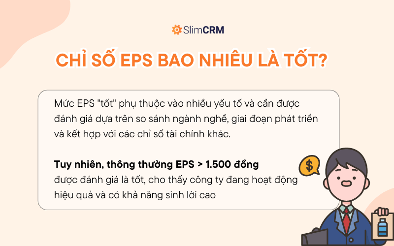 Chỉ số EPS bao nhiêu là tốt?