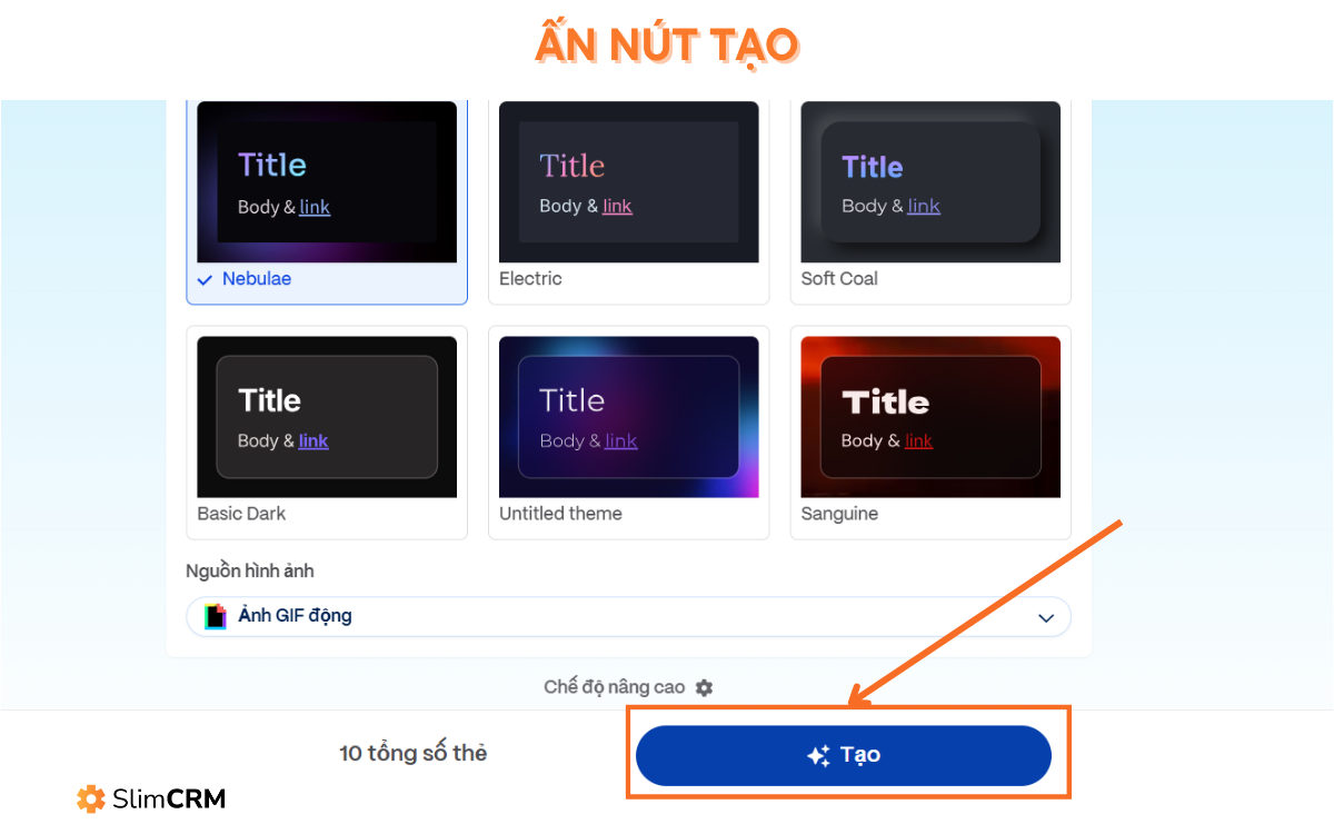 Hướng dẫn sử dụng gamma AI