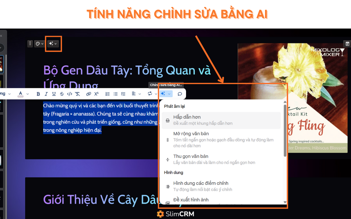 Hướng dẫn sử dụng gamma AI