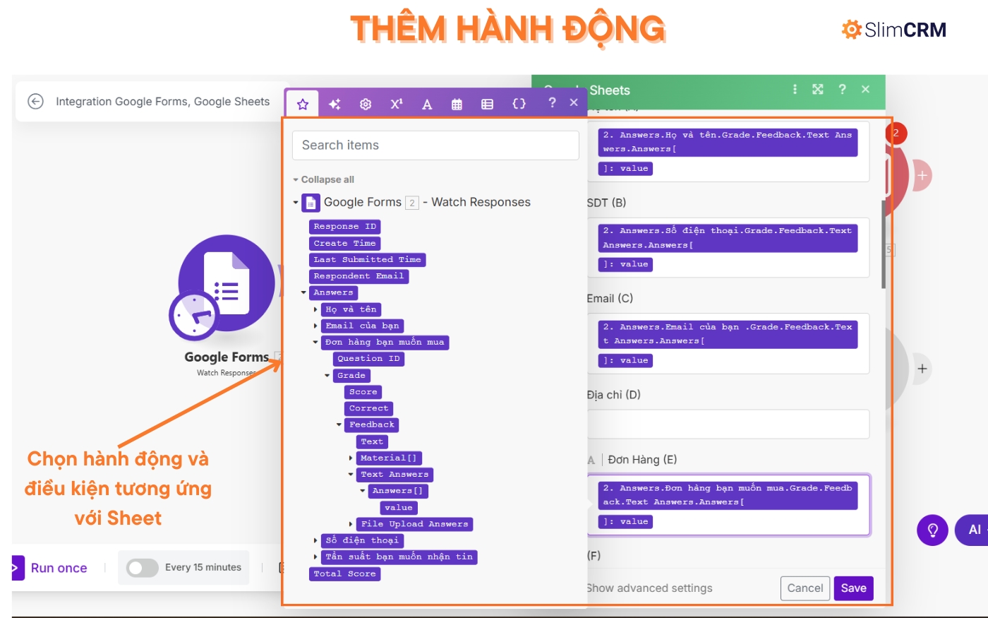 Hướng dẫn sử dụng Make AI