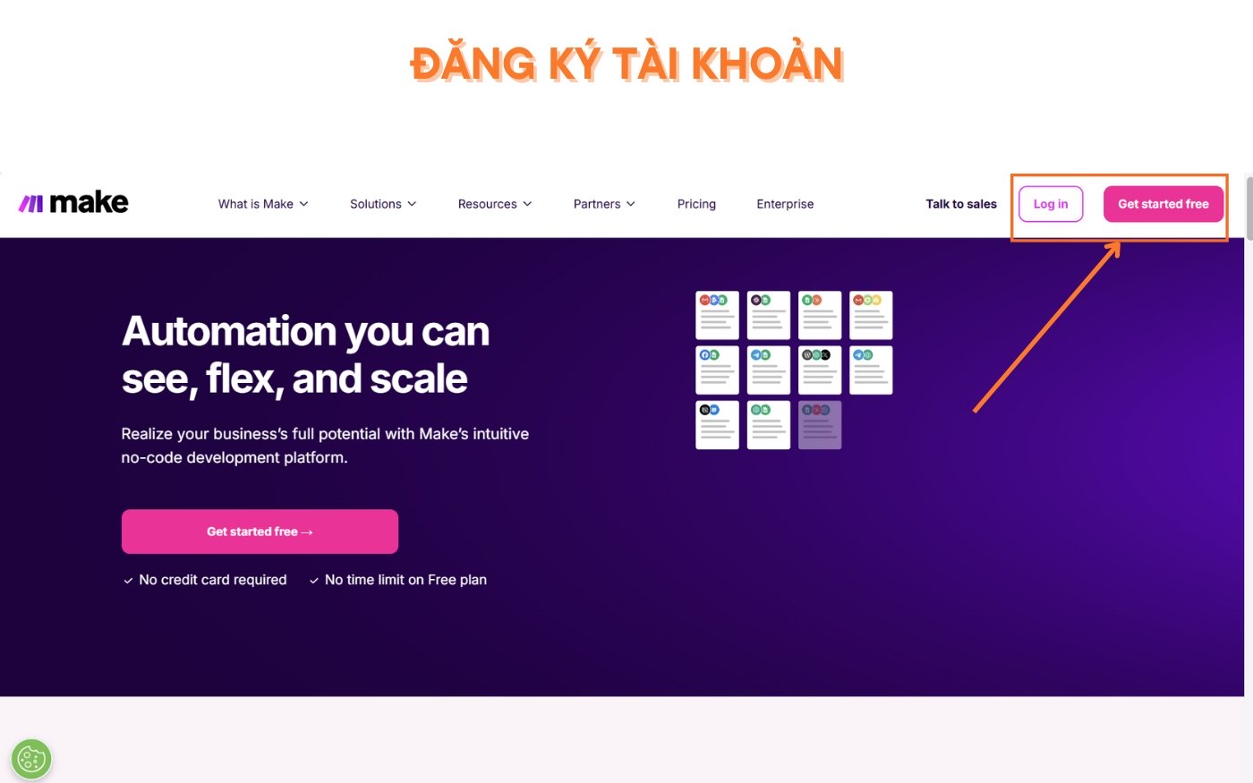 Hướng dẫn sử dụng Make.com