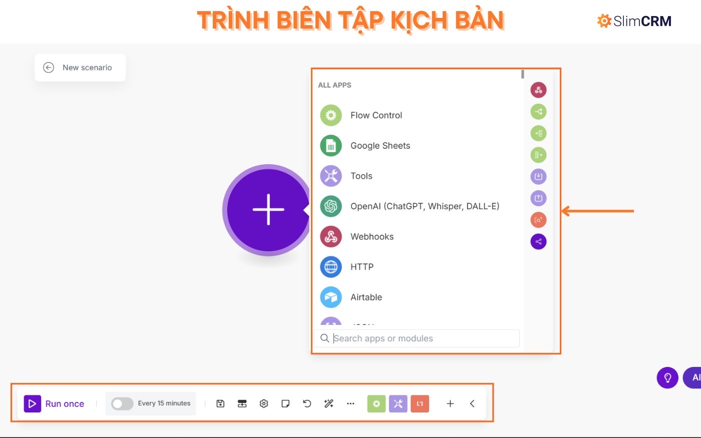 Hướng dẫn sử dụng Make.com