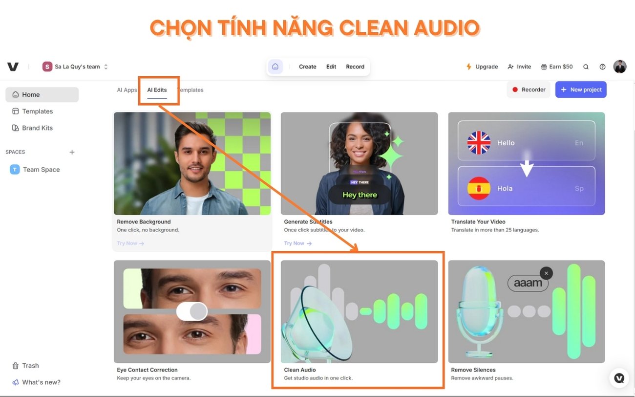 Cách sử dụng Veed.io