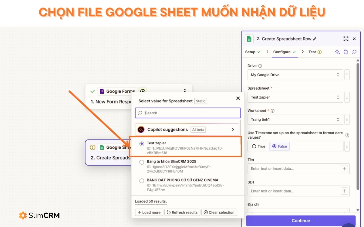 hướng dẫn sử dụng zapier
