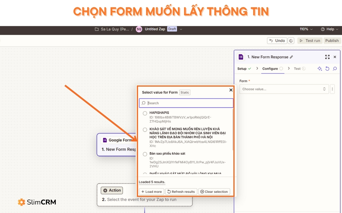 hướng dẫn sử dụng zapier
