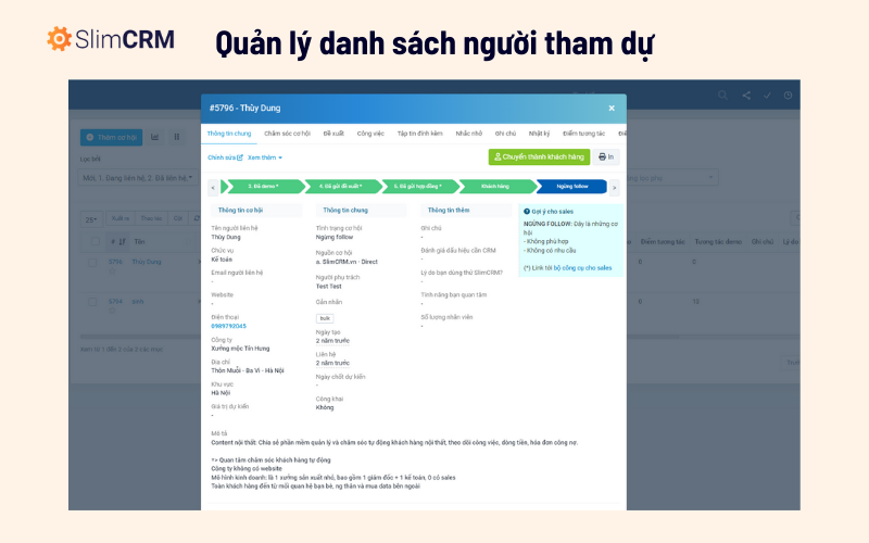Phần mềm lập kế hoạch tổ chức hội thảo 4