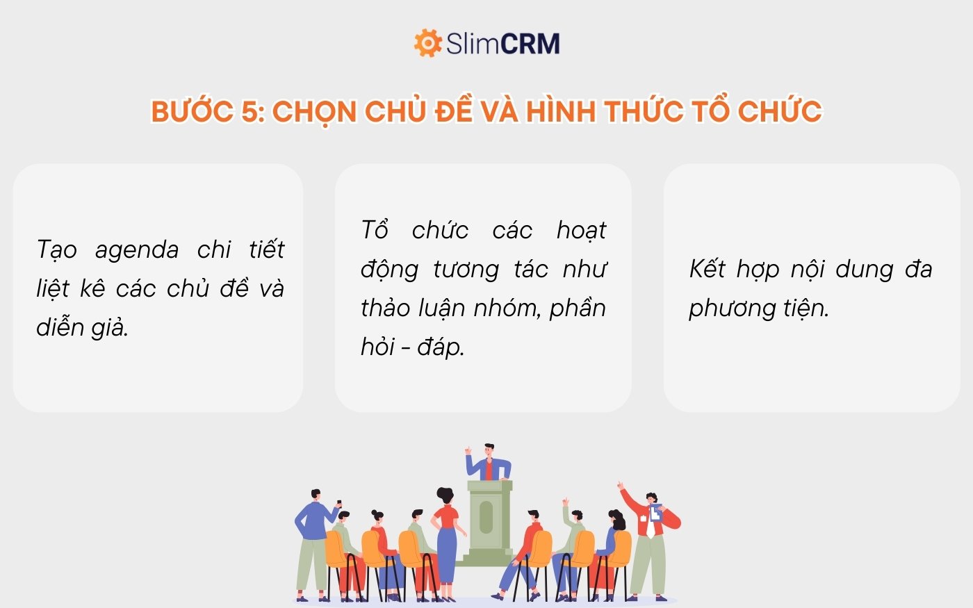 Kế hoạch tổ chức hội thảo 5