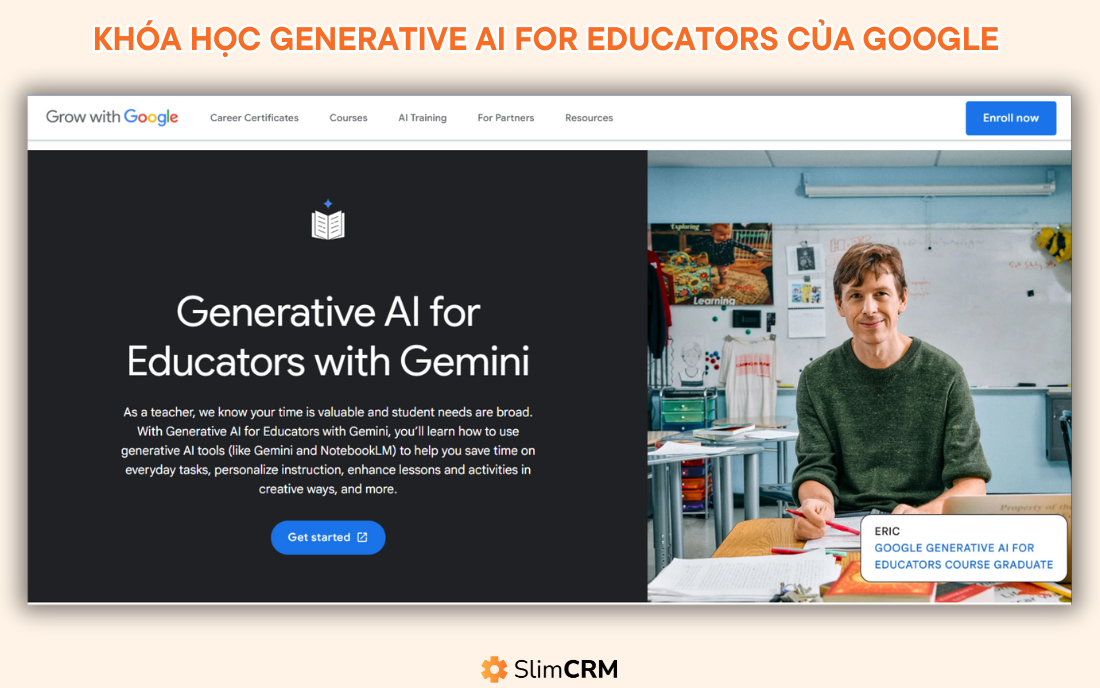 Khóa học AI cho giáo viên