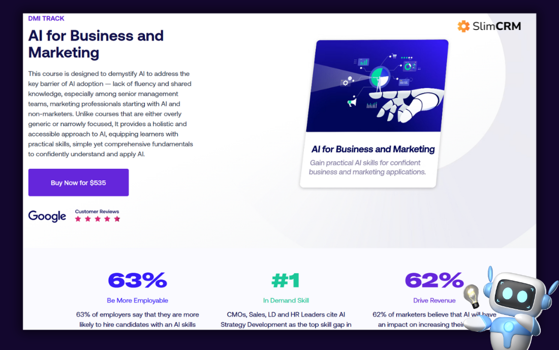 khóa học ứng dụng AI trong marketing