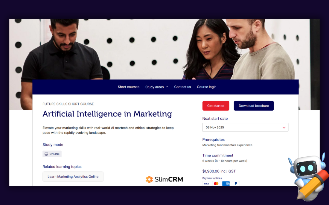 Khóa học AI marketing của RMIT