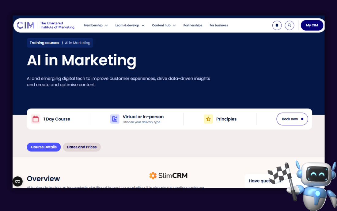 Khóa học AI marketing