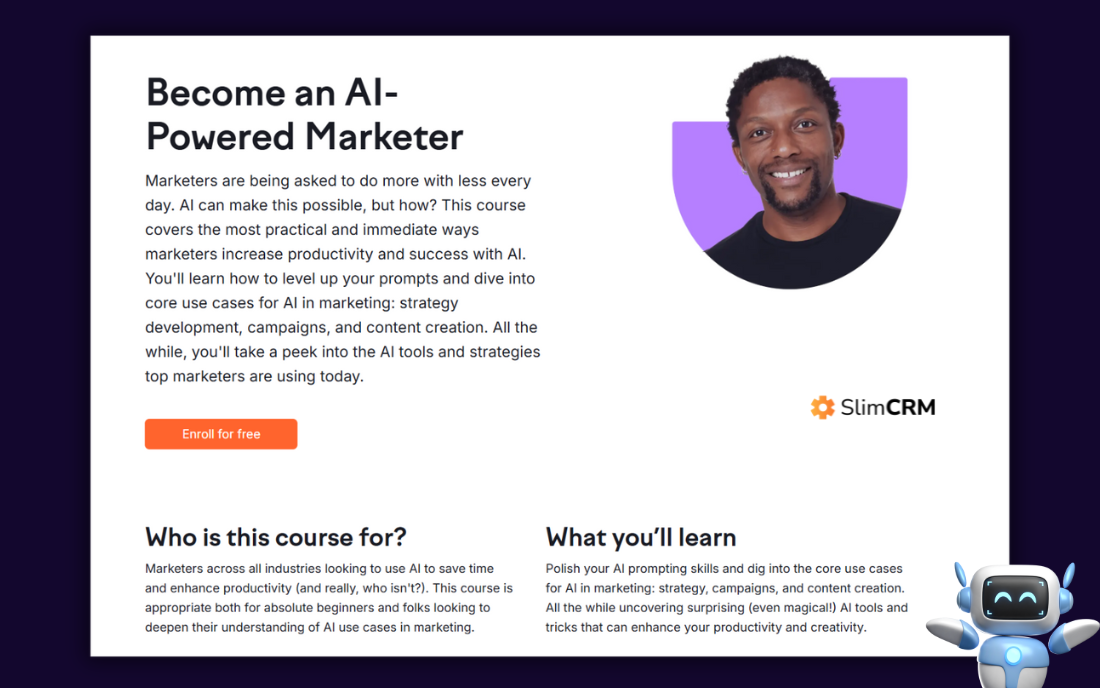 Khóa học AI marketing