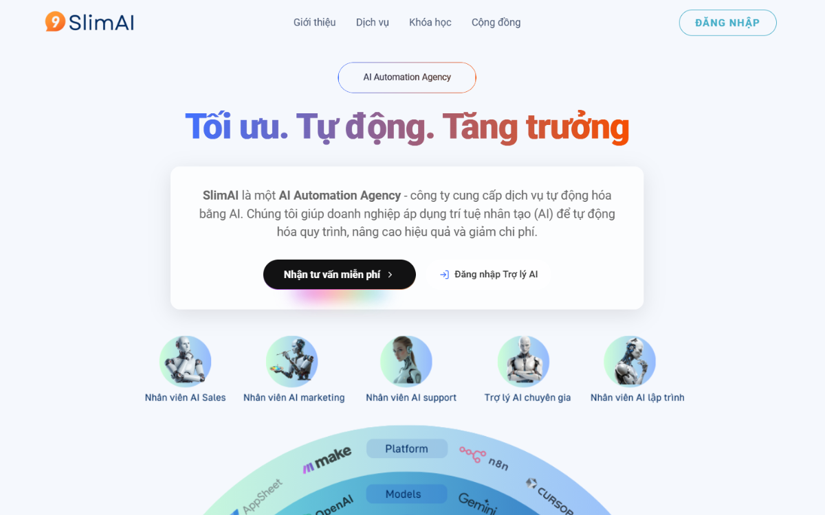 khóa học ứng dụng ai trong công việc