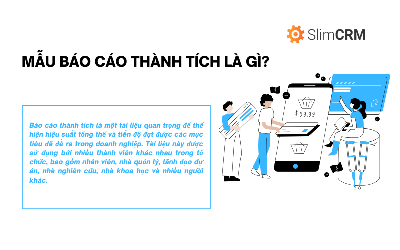 Mẫu báo cáo thành tích là gì?