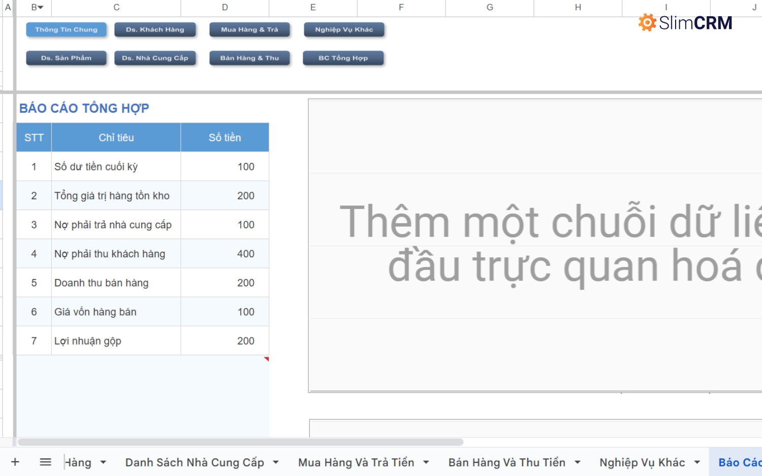 Mẫu file excel kế toán nội bộ