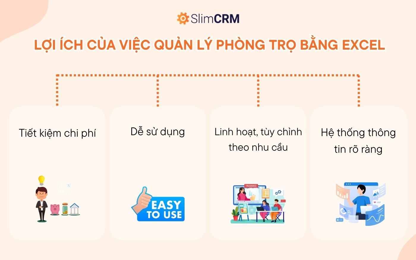 Lợi ích của việc quản lý phòng trọ bằng Excel