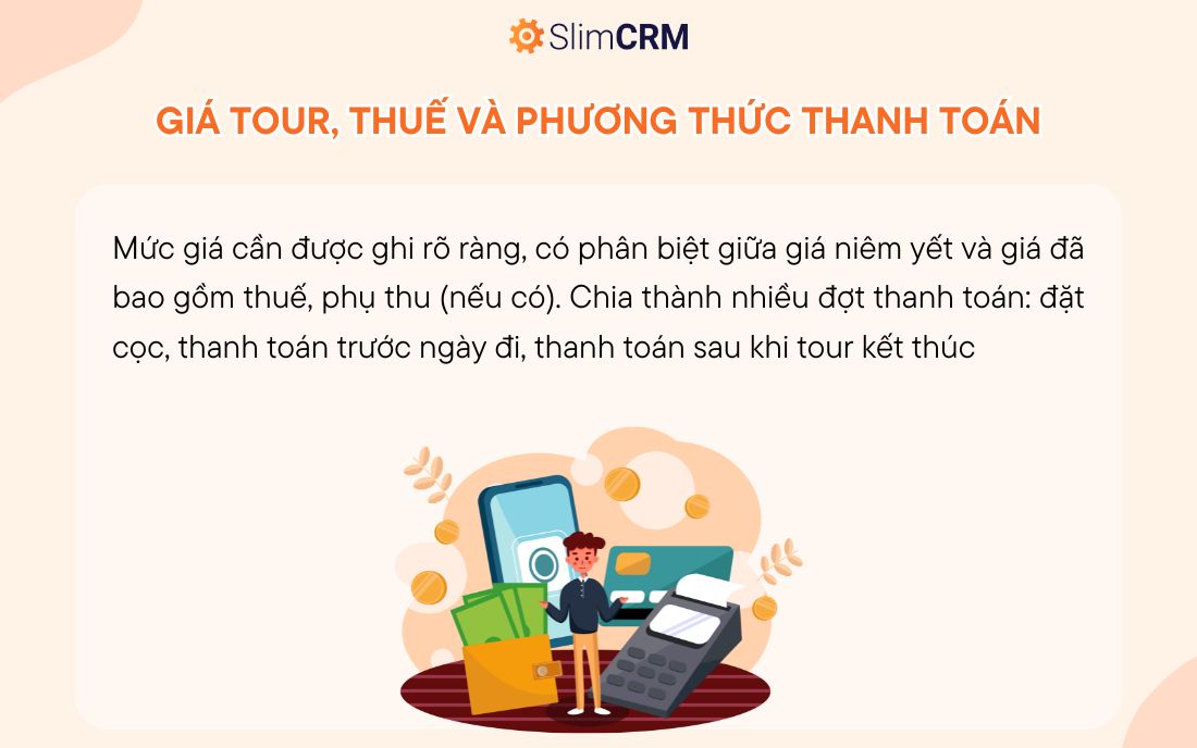 Nội dung hợp đồng tour du lịch