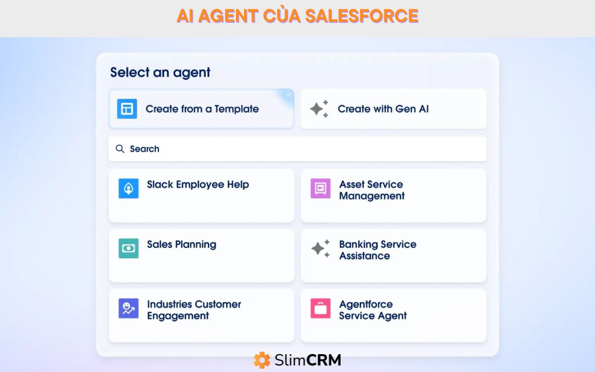 Phần mềm CRM AI Agent