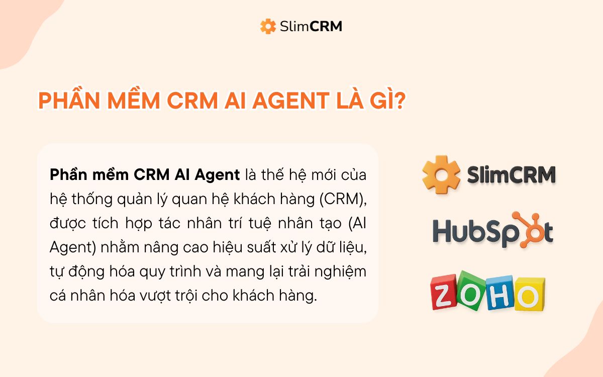 Phần mềm CRM AI Agent