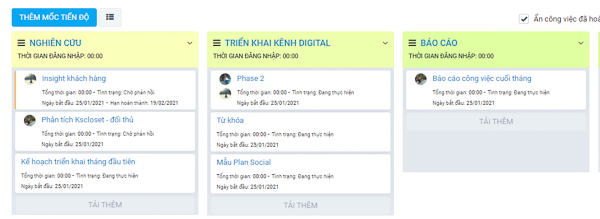 CRM cho agency quản lý tiến độ dự án SlimCRM