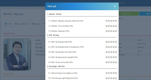 phần mềm crm giáo dục đào tạo tốt nhất slimcrm tính năng tuyển dụng đào tạo