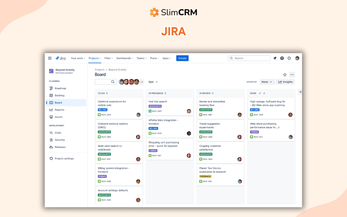 phần mềm giao việc cho nhân viên jira