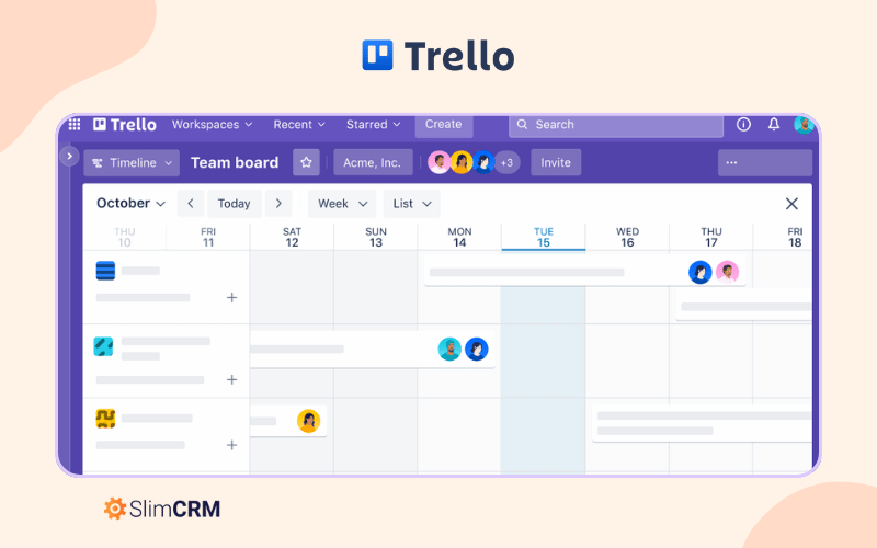 Phần mềm lập kế hoạch công việc Trello