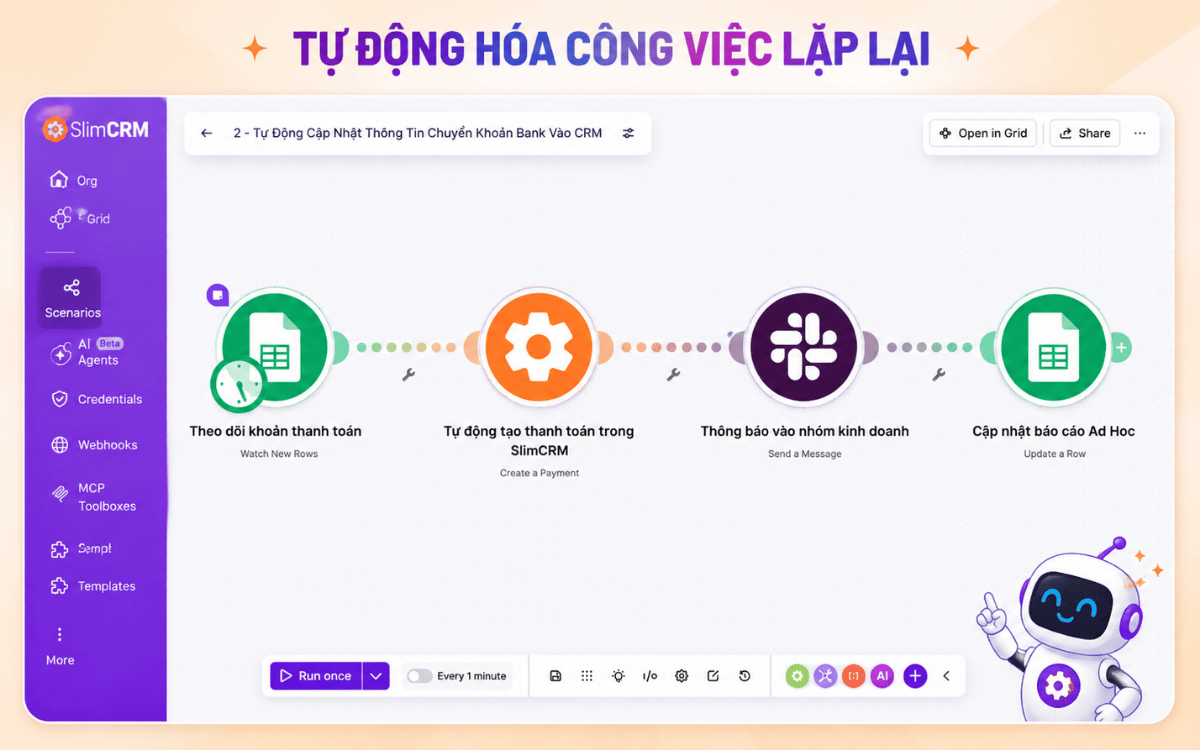Phần mềm quản lý doanh nghiệp tích hợp AI