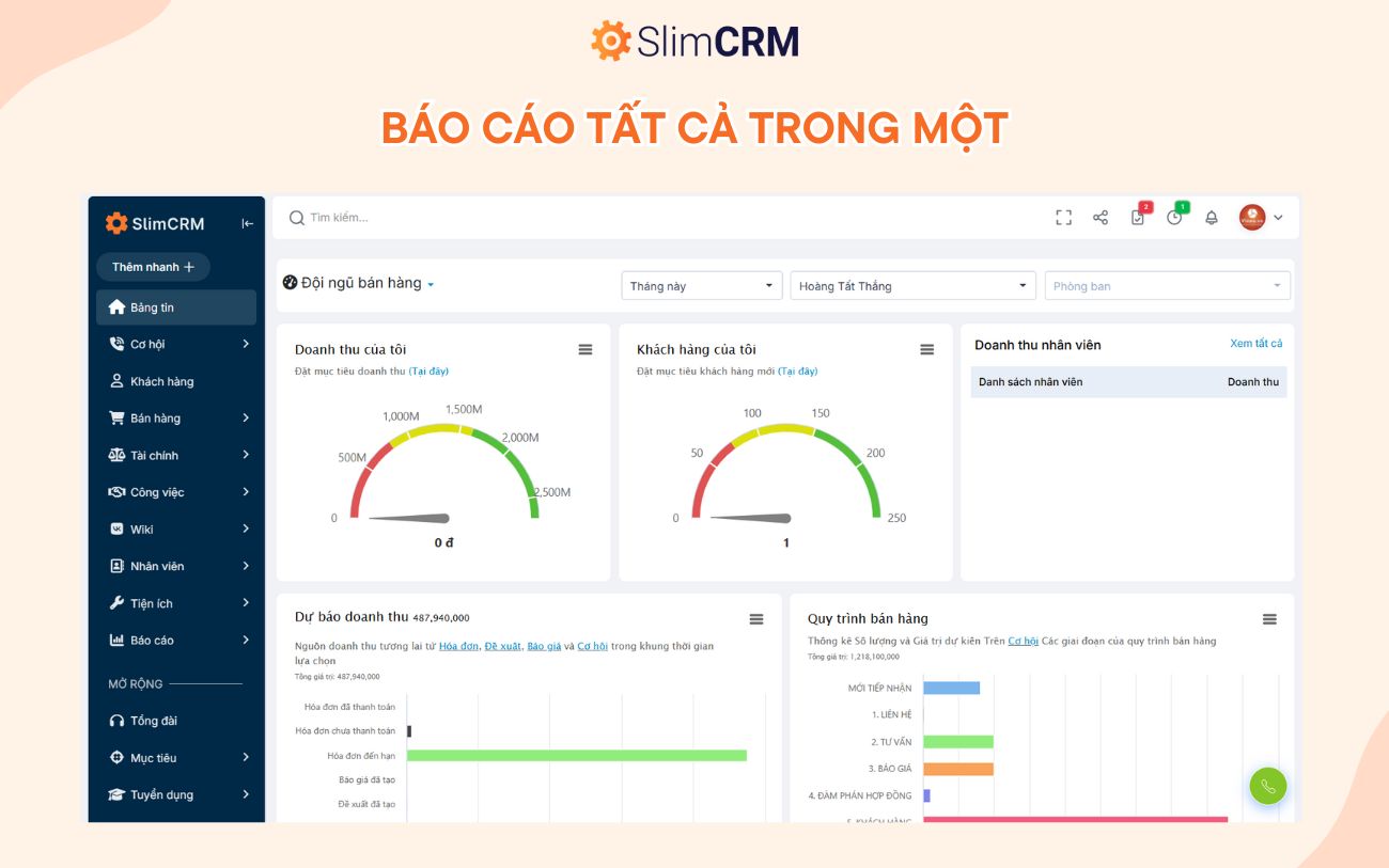 Phần mềm quản lý khách hàng