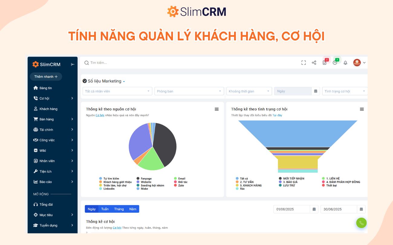 Phần mềm quản lý khách hàng