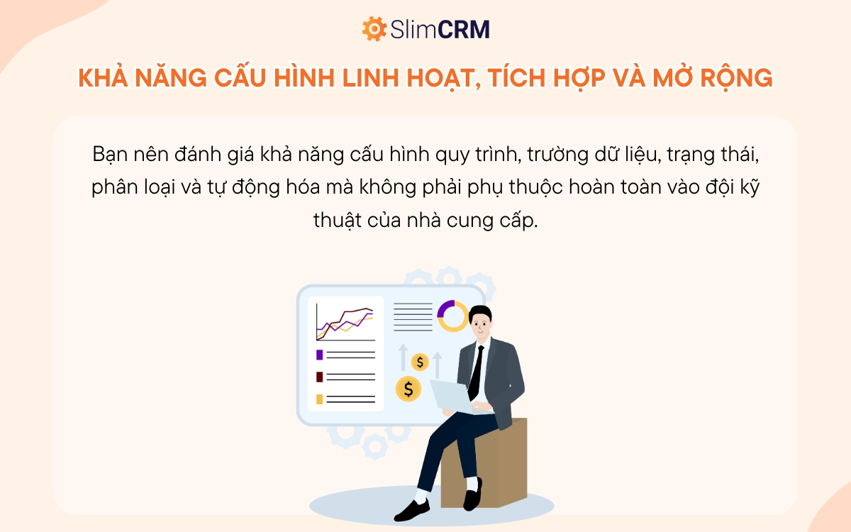 Khả năng cấu hình linh hoạt, tích hợp và mở rộng