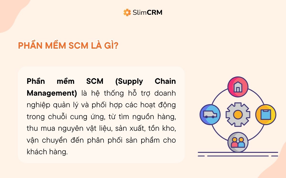 Phần mềm SCM là gì