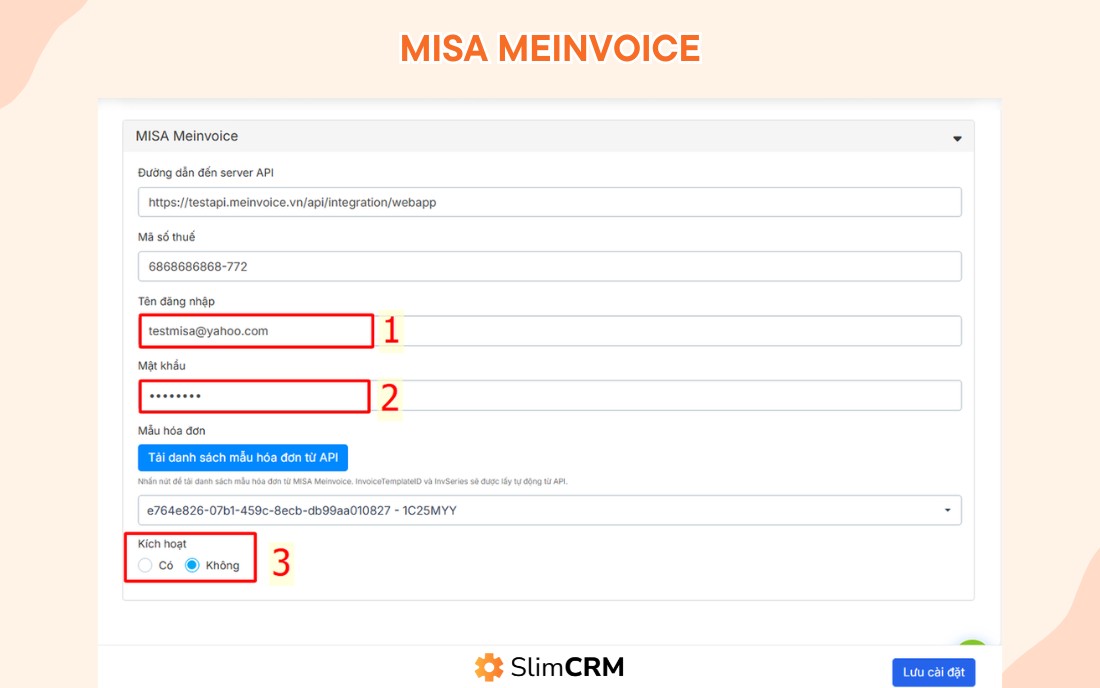 Phần mềm tạo hóa đơn bán hàng