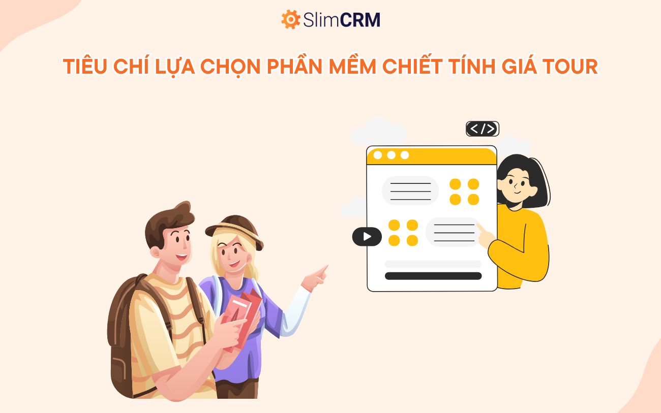 tiêu chí chọn Phần mềm tính giá tour du lịch