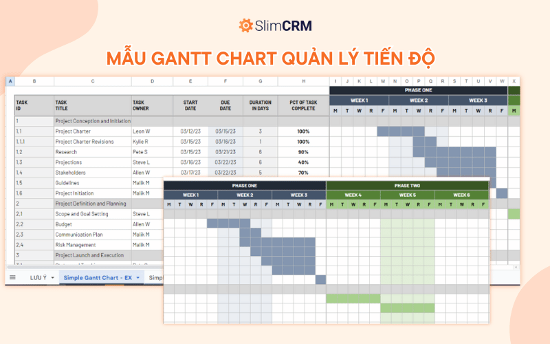 10 mẫu báo cáo dự án chuẩn quốc tế file word và excel