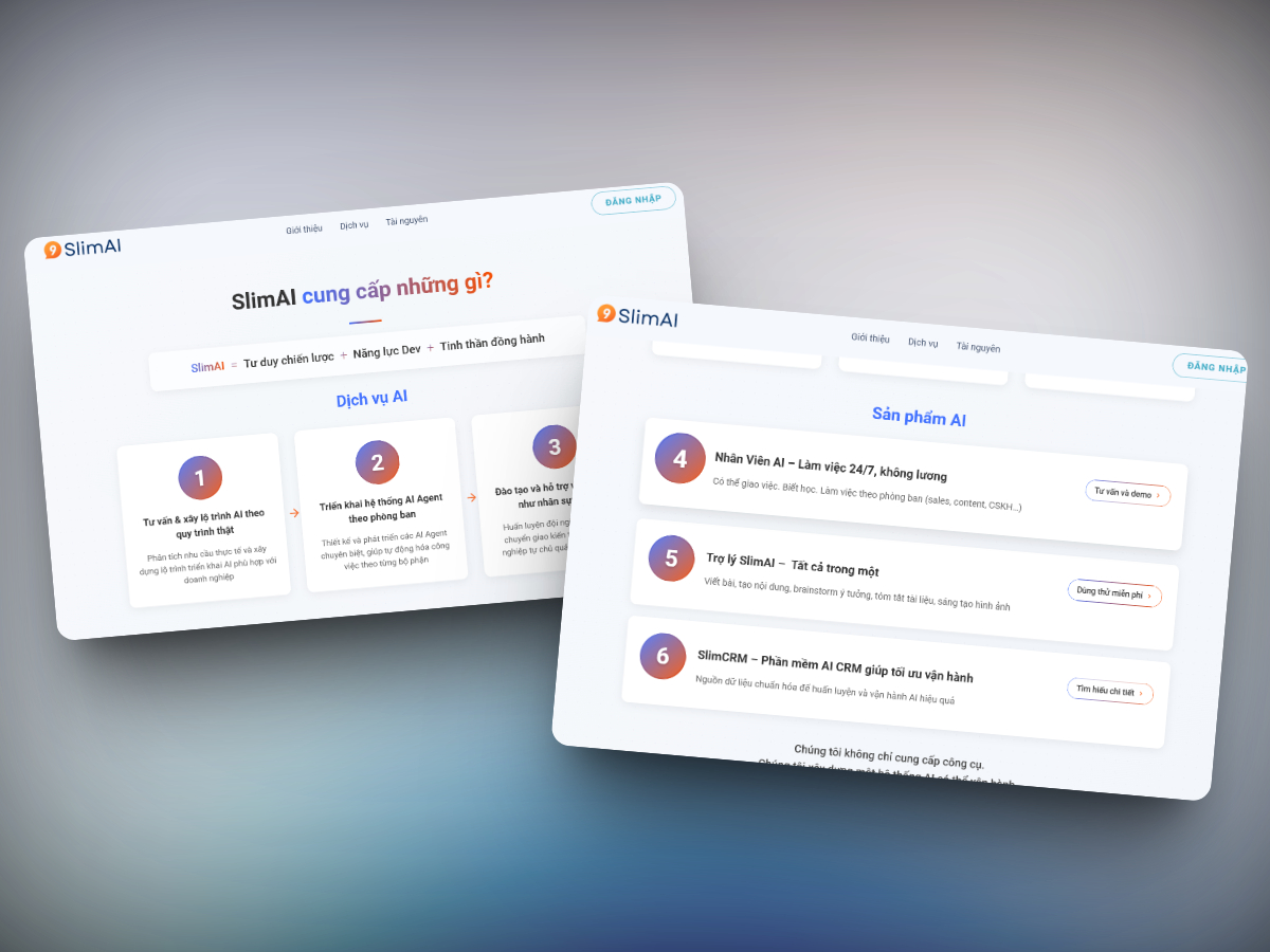 SlimAI cung cấp dịch vụ AI Automation tại Việt Nam