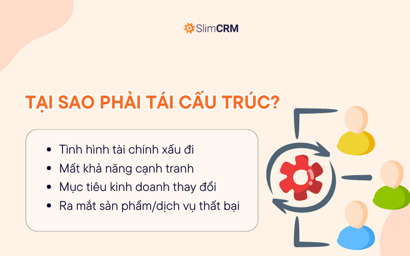 Trường hợp nào doanh nghiệp phải tái cấu trúc?