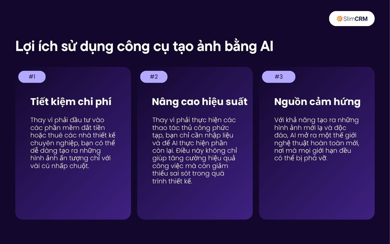 Lợi ích công cụ tạo ảnh AI free