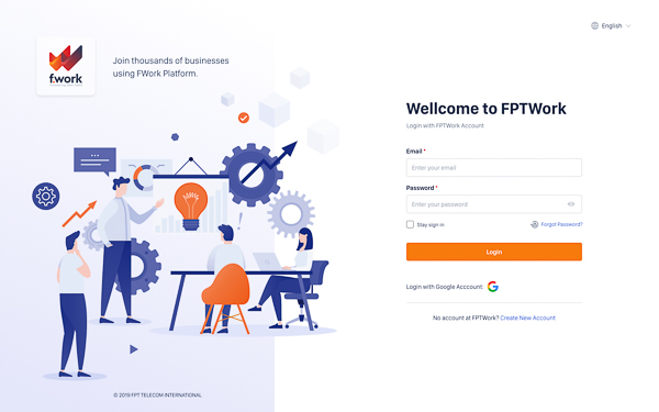 Phần mềm quản lý doanh nghiệp FPT FWork