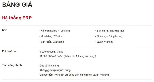 Top 11 phần mềm quản trị doanh nghiệp vừa và nhỏ tốt nhất hiện nay