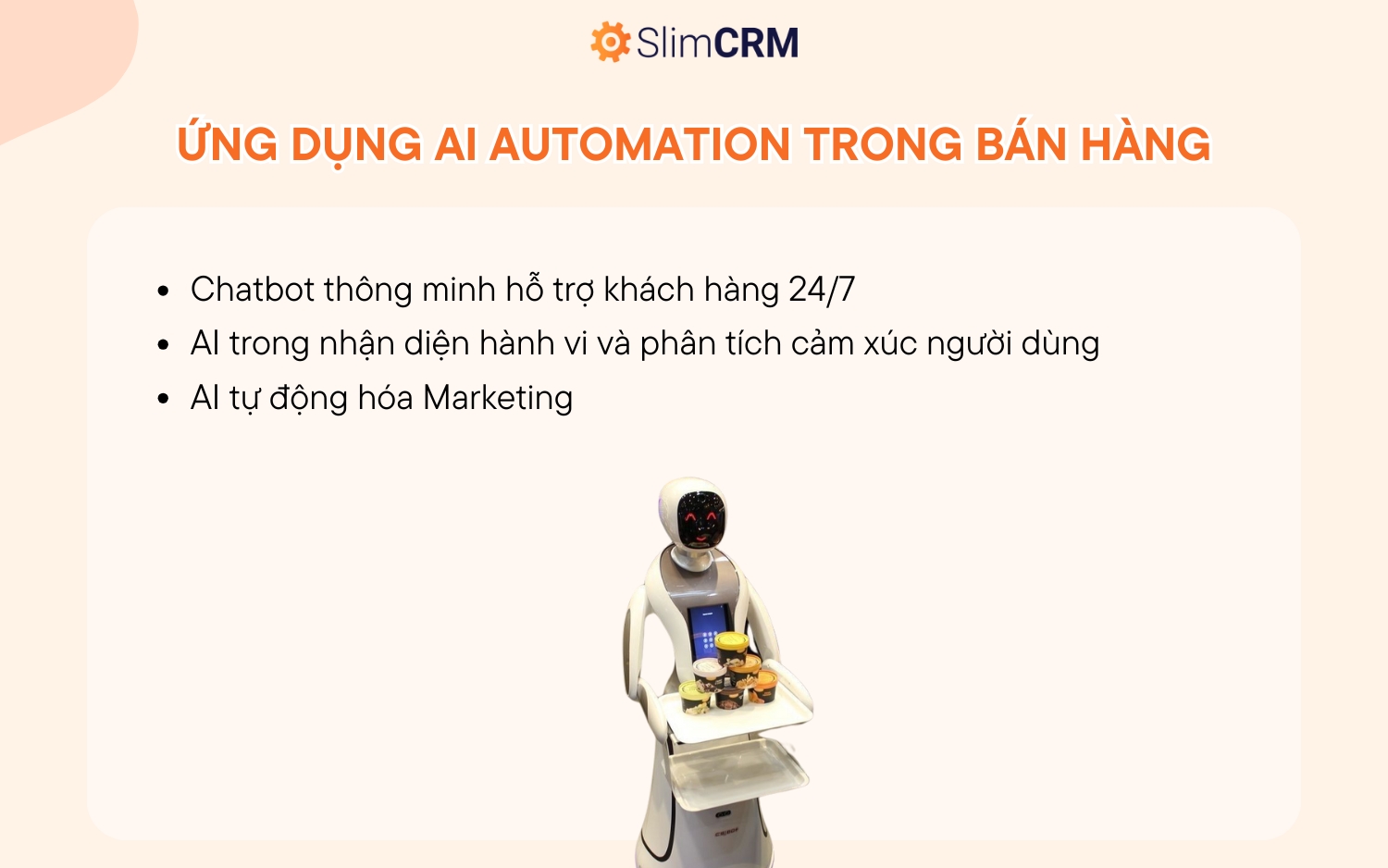 Ứng dụng AI Automation trong bán hàng 