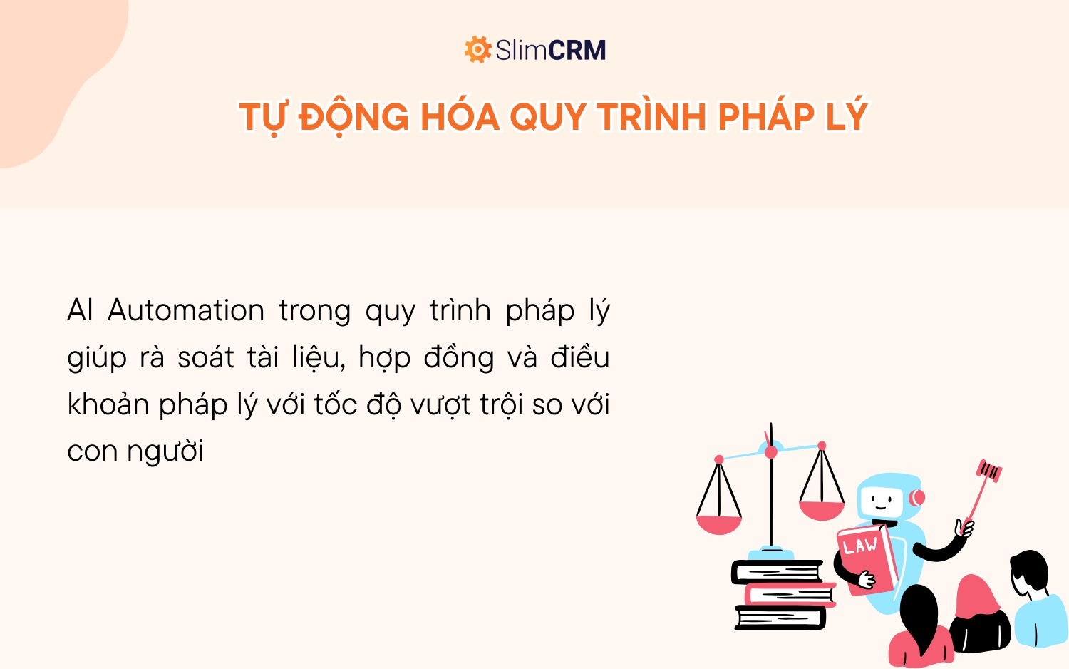 Ứng dụng AI trong pháp lý 