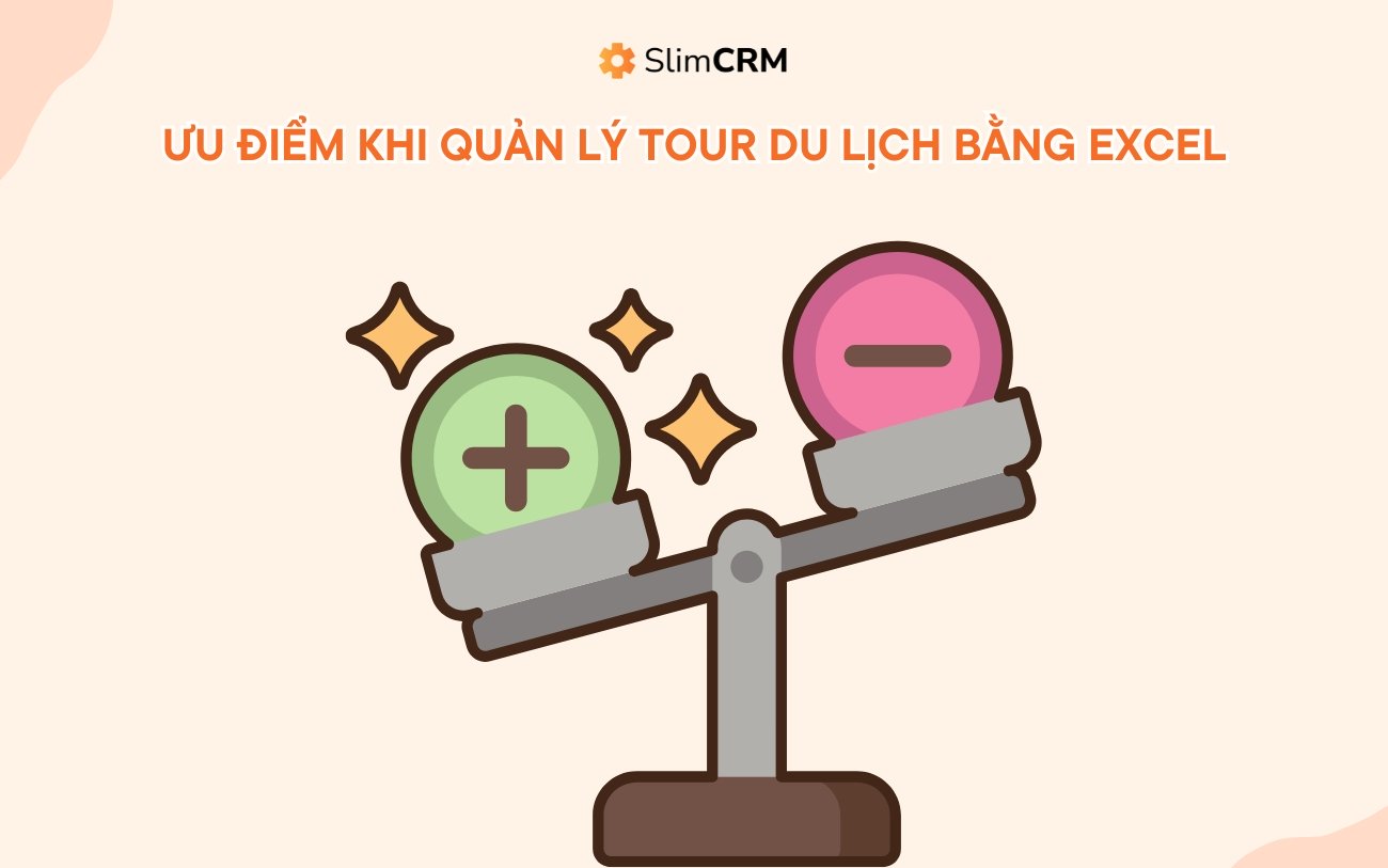 Ưu điểm quản lý tour du lịch bằng excel