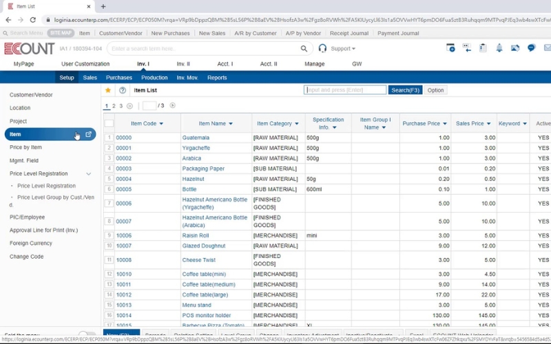 Phần mềm quản lý doanh nghiệp ECOUNT ERP