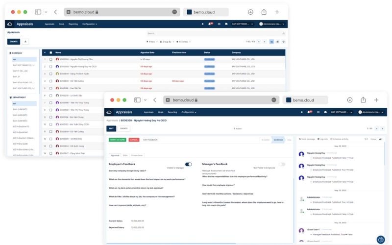 Phần mềm quản lý doanh nghiệp Bemo Cloud
