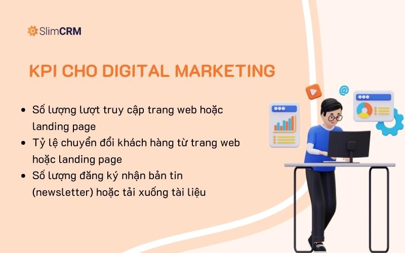 Mẫu KPI cho Digital Marketing
